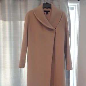 Long camel colored wool coat from "The Limited"